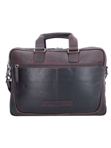 The Chesterfield Brand Wax Pull Up Aktentasche Leder 40 cm Laptopfach brown