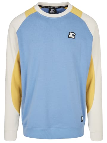 STARTER Sweater in hrznblu/clfrnyllw/plwht