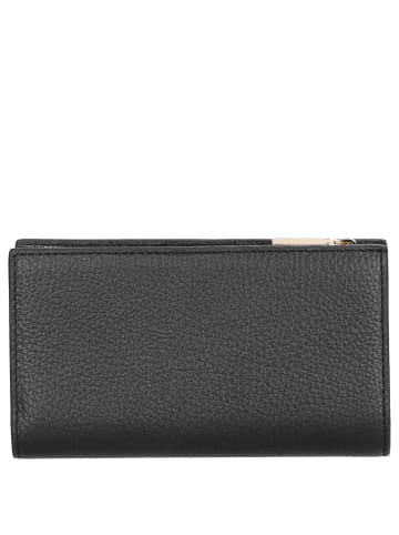 COCCINELLE Metallic Soft - Geldbörse 12cc 16 cm (noir) in noir