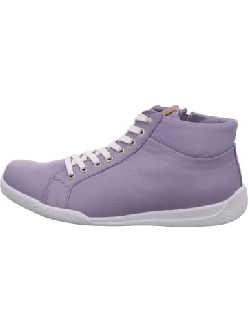 Andrea Conti Stiefel in violett