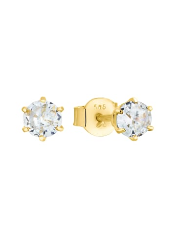 Amor Ohrstecker Gold 585/14 ct in Gold