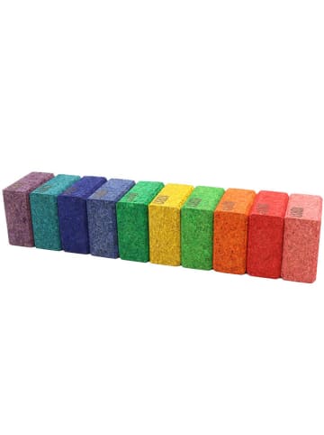 Korxx farbige Quadrate 10 Stk. - ab 18 Monaten
