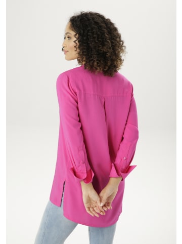 Aniston SELECTED Longbluse in pink