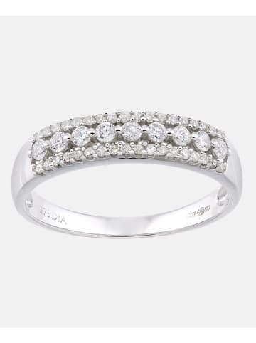 Diamant L'éternel Eternity-Ring aus 375 Weißgold mit 0.33 Karat Diamant