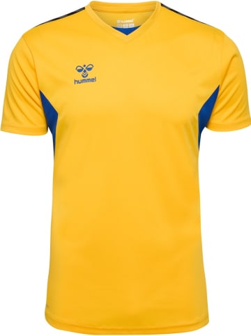 Hummel Sportshirt "Hmlauthentic Pl Jersey S/S" in Gelb