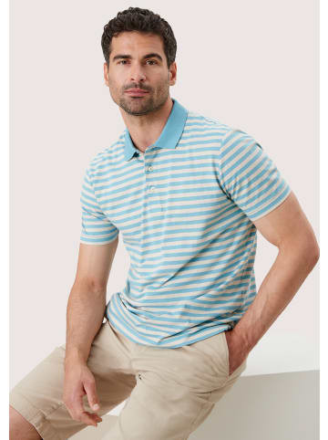 s.Oliver Polo-Shirt in 63G3_türkisblau
