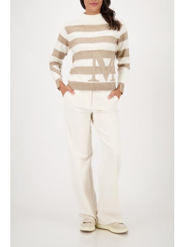 monari Pullover in ecru melange - 0001