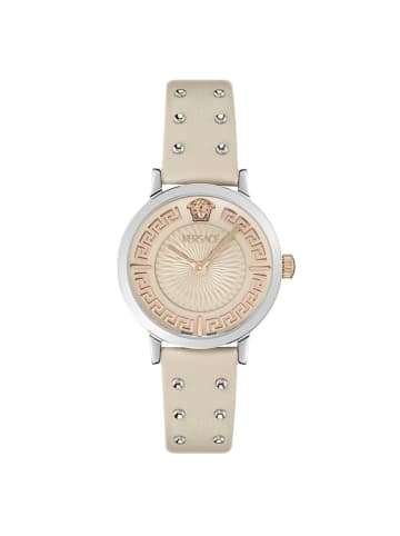 Versace Analoguhr für Damen in beige