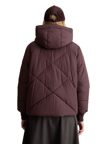 Marc O'Polo DENIM Kapuzen-Steppjacke relaxed in Espresso Brown