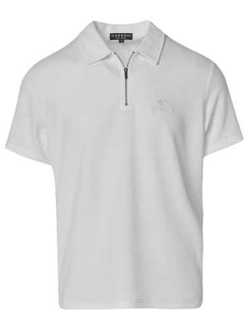 KOROSHI Polo-shirt mit kurzen Ã¤rmeln. in weiß