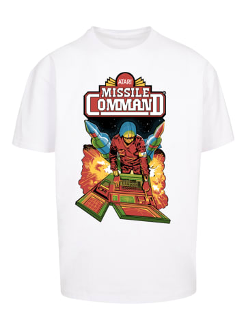 F4NT4STIC Oversize T-Shirt Arcade Game Atari Retro in weiß
