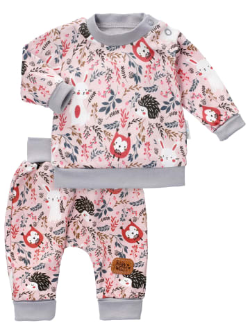 Baby Sweets 2tlg Set Shirt + Hose Lieblingsstücke Tierwelten in bunt