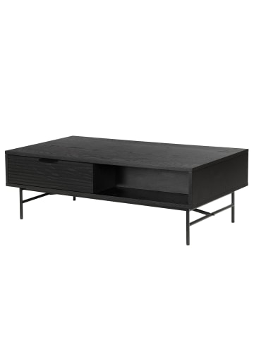 home24 Couchtisch KNIVS in Eiche Schwarz