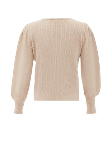 NAEMI Strickpullover in Beige