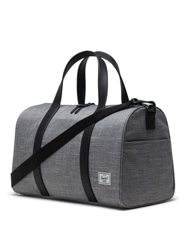 Herschel Novel Carry On - Reisetasche 13" 43.5 cm (black) in raven crosshatch