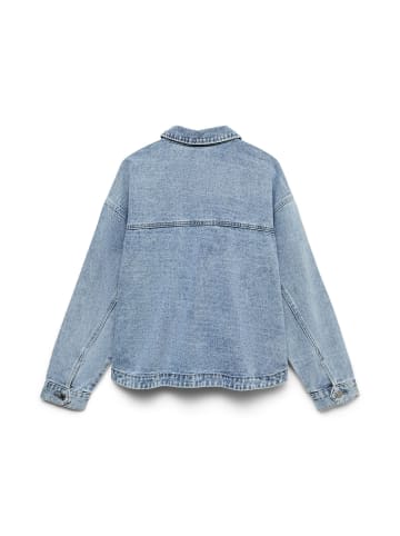 Vero Moda Hemdjacke in Light Blue Denim 1