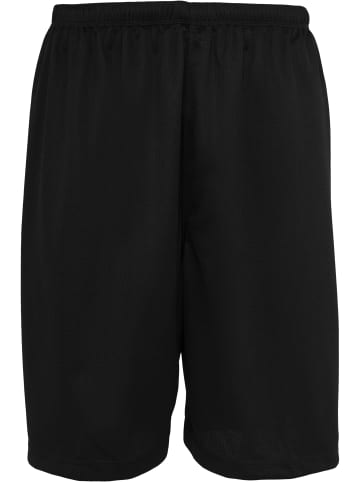 Urban Classics Mesh-Shorts in schwarz