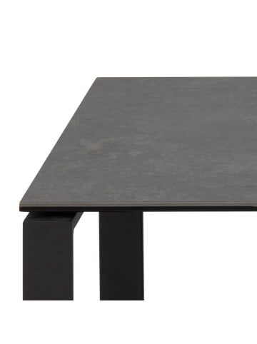 ebuy24 Couchtisch Kamma Schwarz 115 x 69 cm