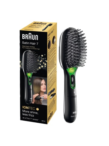 Braun Elektrische Haarbürste "Satin Hair 7 BR710" in Schwarz