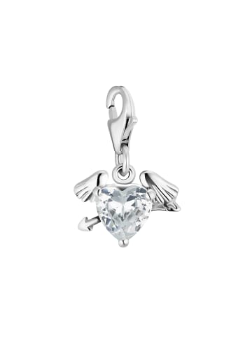 Amor Charm Silber 925, rhodiniert in Silber