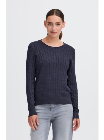 Oxmo Rollkragenpullover OXISISSE in Blau
