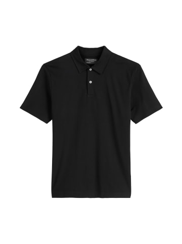 Marc O'Polo Kurzarm-Poloshirt Jersey regular in Schwarz