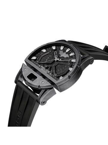 Police Herrenuhr Dark Side Limited Edition Schwarz / Anthrazit