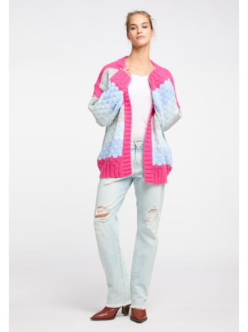 IZIA Offener Cardigan in Pink