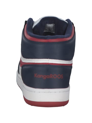 Kangaroos Stiefel in white/dk navy