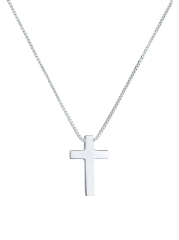 Elli Halskette 925 Sterling Silber Kreuz in Silber