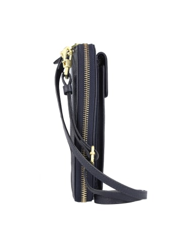 Braun Büffel Asti Handytasche Leder 11 cm navy