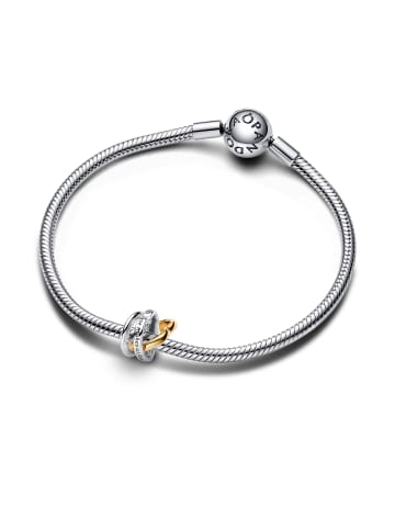 Pandora Silber Bicolor gelbverg. Metallleg. Charm