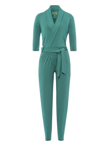 Les Lunes Jumpsuit Paul in deep turquoise