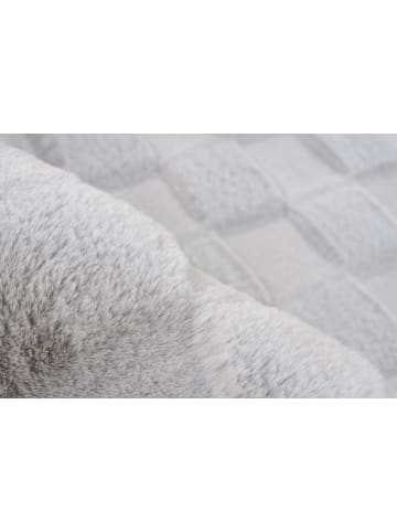 Kayoom Kayoom Neu 2026 Wohnzimmer Kurzflor Teppich TaskForce 125 silber in silber