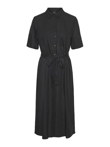 Pieces Blusenkleid in Black