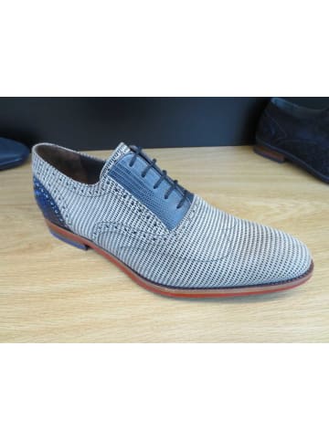Floris van Bommel Eleganter Schnürschuh in grau
