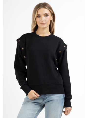 DreiMaster Damen Sweatpullover in Schwarz