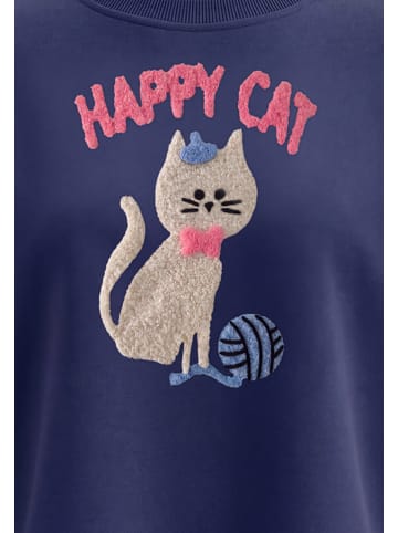 myMo Women Sweatshirt in Navy