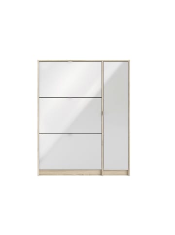 ebuy24 Schuhschrank Shane Eiche Dekor 99 x 24 cm