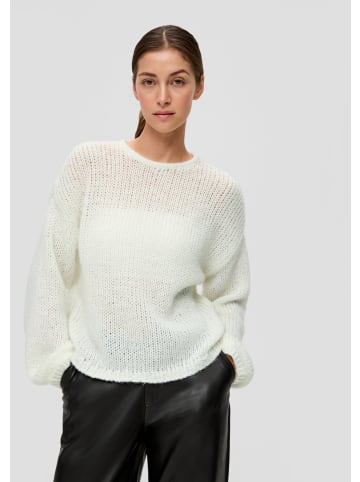 QS Strickpullover in 0200_ecru