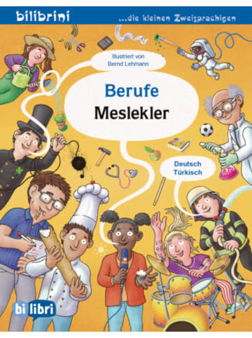 Hueber Buch - Berufe (Deutsch-Türkisch)