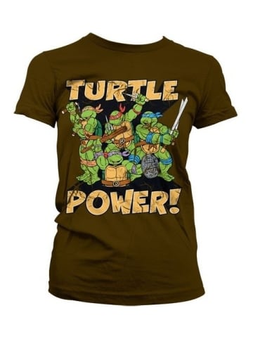 Teenage Mutant Ninja Turtles Shirt in Braun