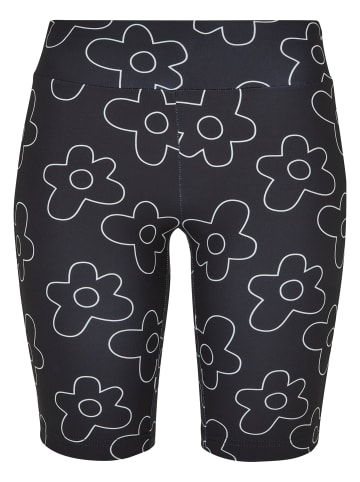 Urban Classics Radlerhosen in blackflower