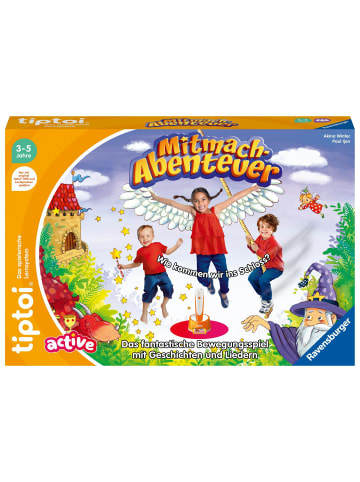 Ravensburger Ravensburger tiptoi ACTIVE Spiel 00130, Mitmach-Abenteuer, Bewegungsspiel ab...