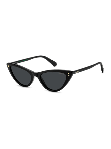 Polaroid Damen Sonnenbrillen Katzenauge Schwarz