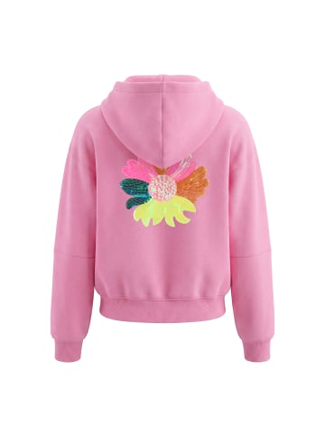 IZIA Women Hoodie in Pink