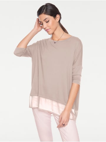 Heine Oversized Shirt in puder