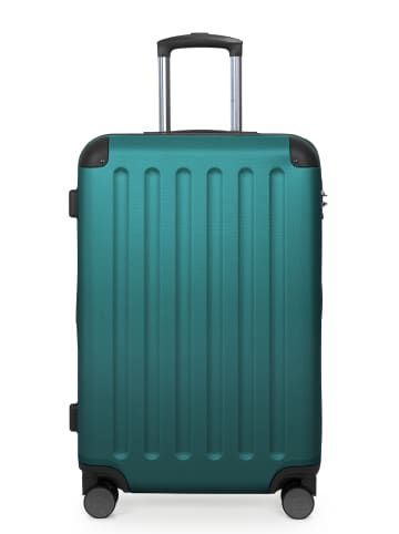Hauptstadtkoffer Spree - Mittelgroßer Koffer Hartschale Trolley 65 cm, TSA, 74 L in Aquagrün