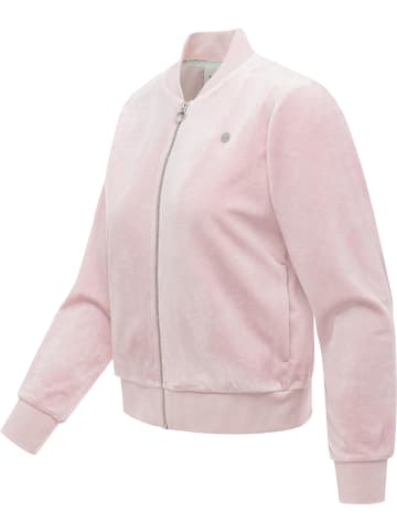 ragwear Sweatjacke Doron Embossed in Marshmallow