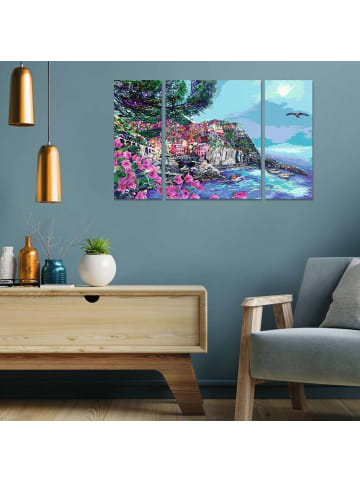 Ravensburger Ravensburger CreArt Premium Triptychon - Cinque Terre in bunt
